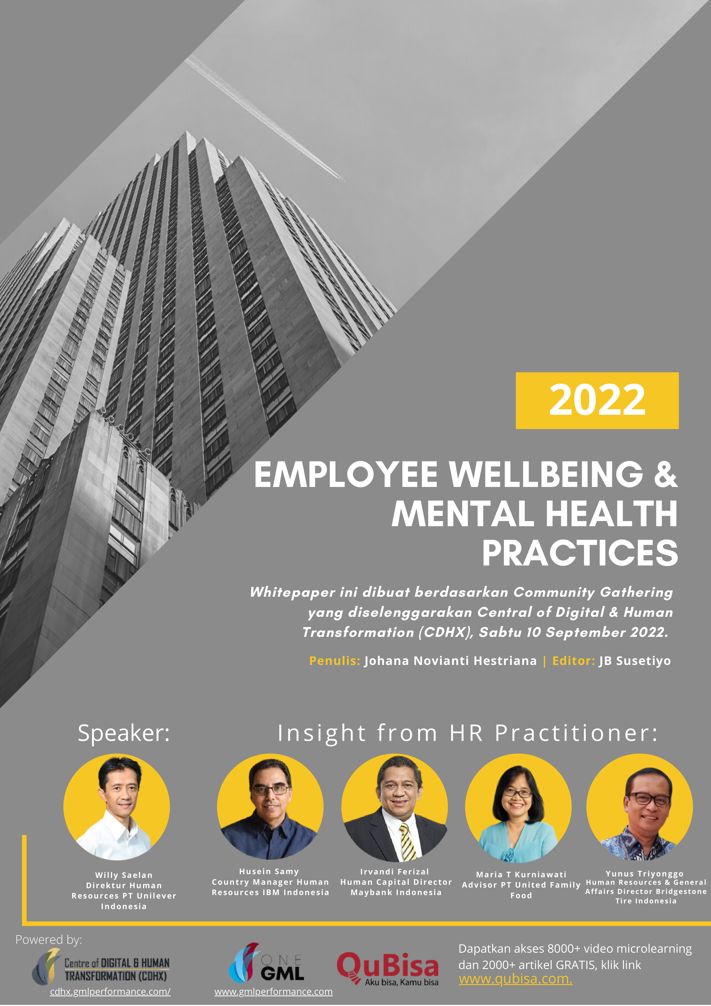 Employee Wellbeing & Mental Health Practices 2022
